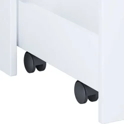 Wohnen Weißer Nischenschrank mit Schublade und Auszug - Gransov