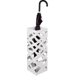 Wohnen Schirmständer*Weißer Regenschirmständer in modernem Design - Raven