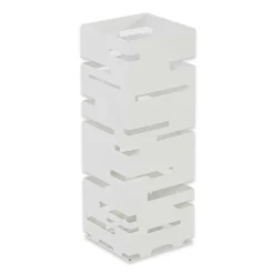Wohnen Schirmständer*Weißer Schirmständer in modernem Design - Arne