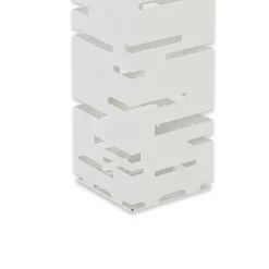 Wohnen Schirmständer*Weißer Schirmständer in modernem Design - Arne