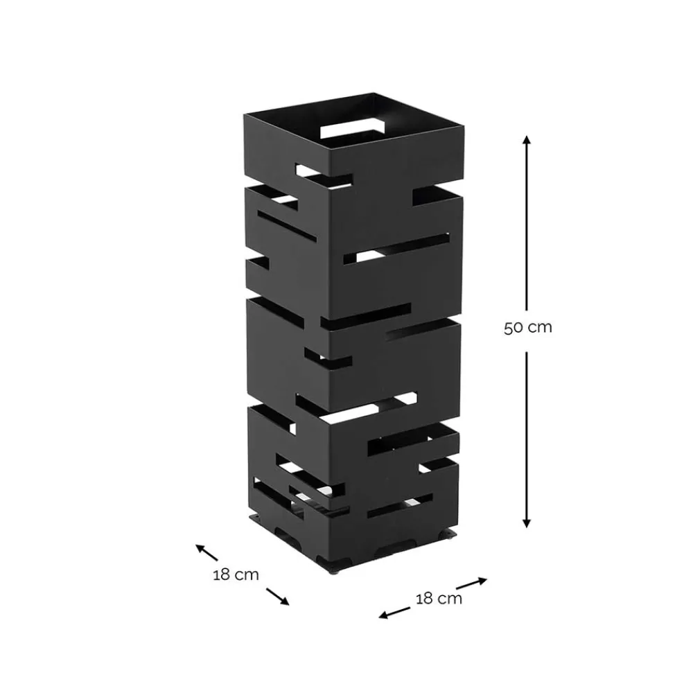 Wohnen Schirmständer*Weißer Schirmständer in modernem Design - Arne
