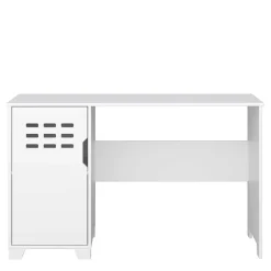 Wohnen Weißer Schreibtisch im Skandi Design - Naidlas