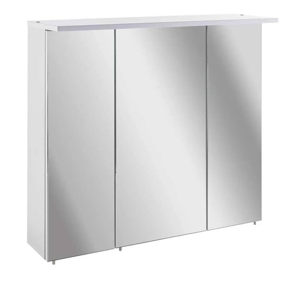 Wohnen Bad-Spiegelschränke*Weißer Spiegelschrank für das Bad - Yuliva