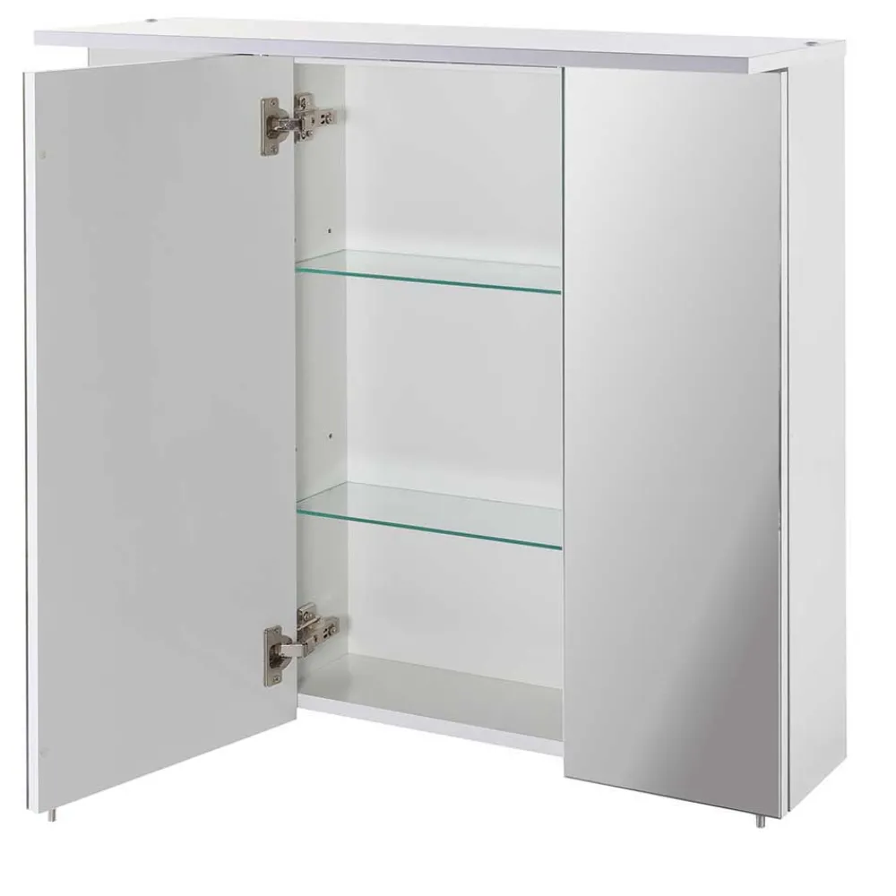 Wohnen Bad-Spiegelschränke*Weißer Spiegelschrank für das Bad - Yuliva