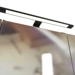 Wohnen Weißer Spiegelschrank fürs Badezimmer - Maney