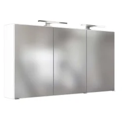 Wohnen Bad-Spiegelschränke*Weißer Spiegelschrank in 120cm Breite - Vandan