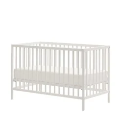 Wohnen Weißes Babybett mit Rundum-Gitter - Tijong