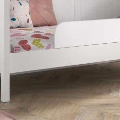 Wohnen Kinderbetten*Weißes Hausbett dreiseitig geschlossen - Grandory