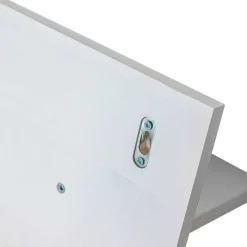 Wohnen Esszimmerregale|Regale*Weißes Hängeboard aus Massivholz - Presto