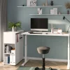 Wohnen Weiße Möbel|Home Office Möbel*Weißes Homeoffice Möbel Set modern - Sparkle (zweiteilig)