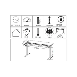 Wohnen Weiße Möbel|Home Office Möbel*Weißes Homeoffice Möbel Set modern - Sparkle (zweiteilig)