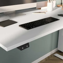 Wohnen Weiße Möbel|Home Office Möbel*Weißes Homeoffice Möbel Set modern - Sparkle (zweiteilig)