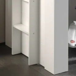 Wohnen Kinderbetten|Kindermöbel*Weißes Kinder-Hochbett im Hütten Design - Renus