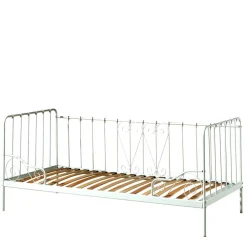 Wohnen Vintage Möbel*Weißes Kojenbett aus Metall - Zorro