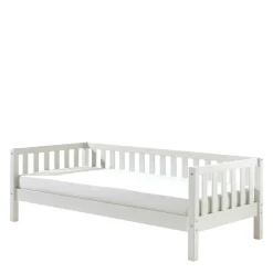 Wohnen Jugendbetten*Weißes Kojenbett 90x200 cm aus Kiefer - Molo