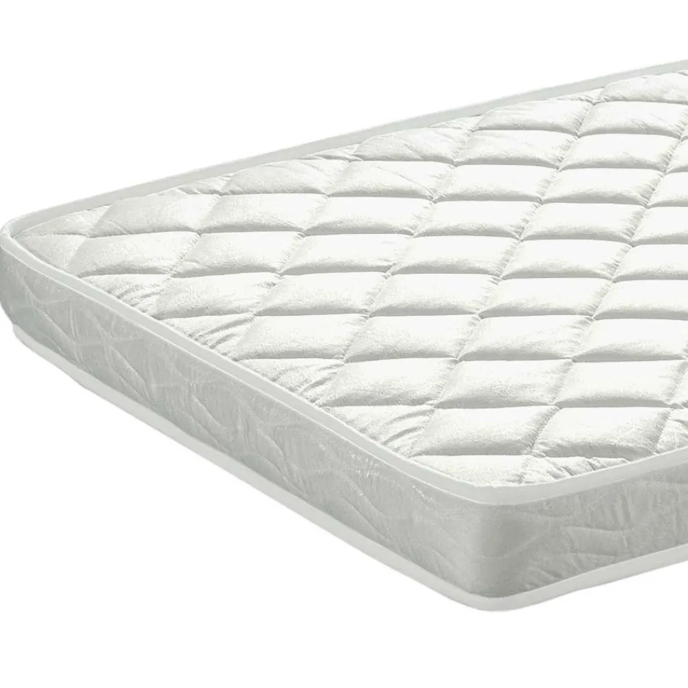 Kinder Wohnen Weißes Metall Etagenbett 99x166x205 - Tamyno