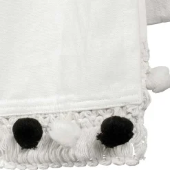 Wohnen Weiße Möbel|Betten*Weißes Metallbett mit Baldachin - Jenva