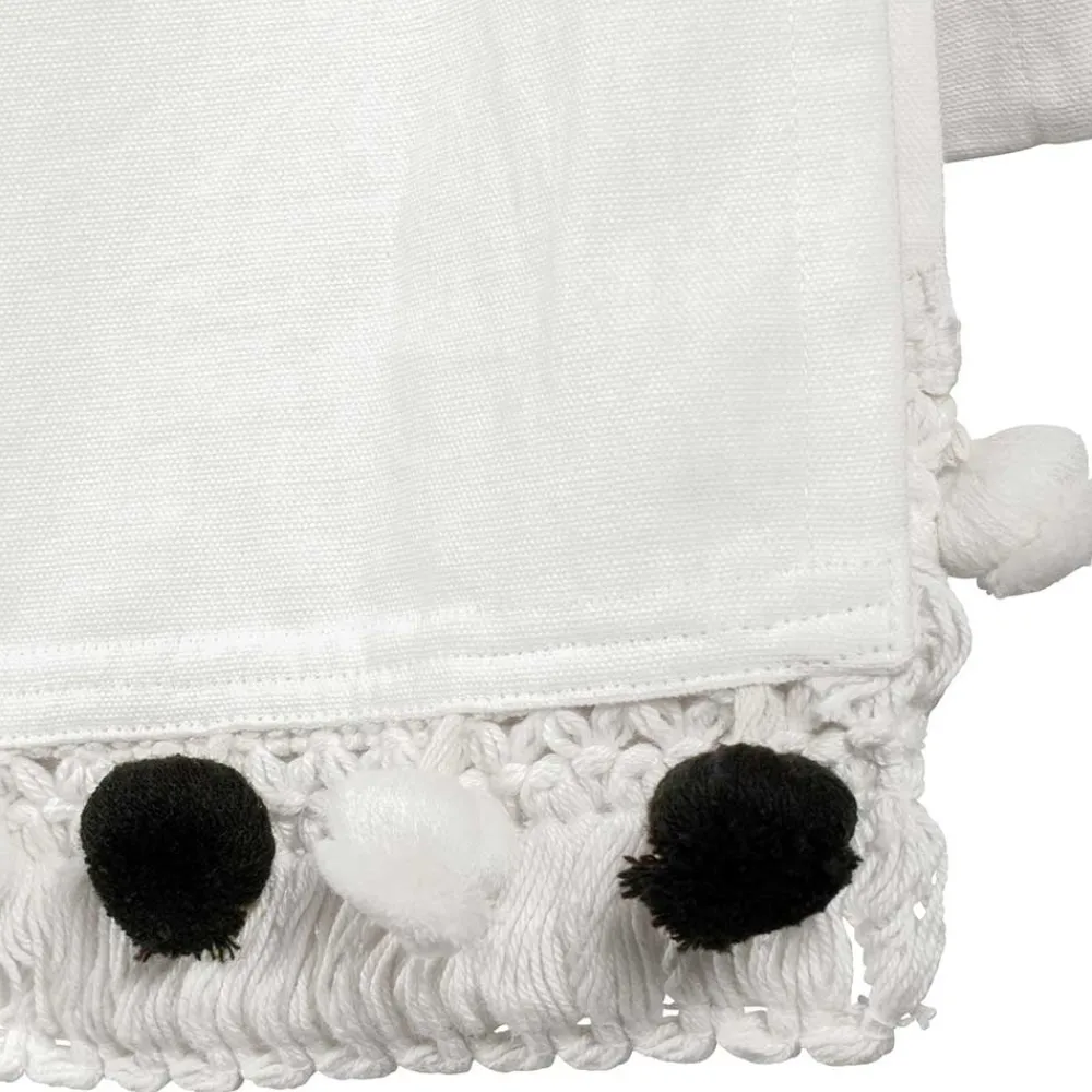 Wohnen Weiße Möbel|Betten*Weißes Metallbett mit Baldachin - Jenva