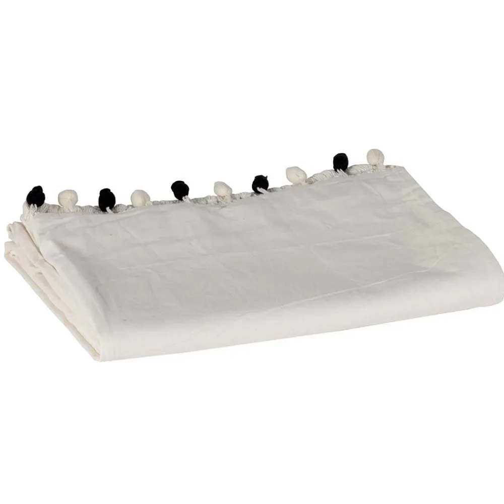 Wohnen Weiße Möbel|Betten*Weißes Metallbett mit Baldachin - Jenva