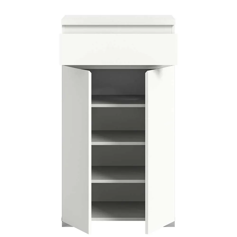 Wohnen Weißes Schuh-Vertiko in modernem Design - Dany