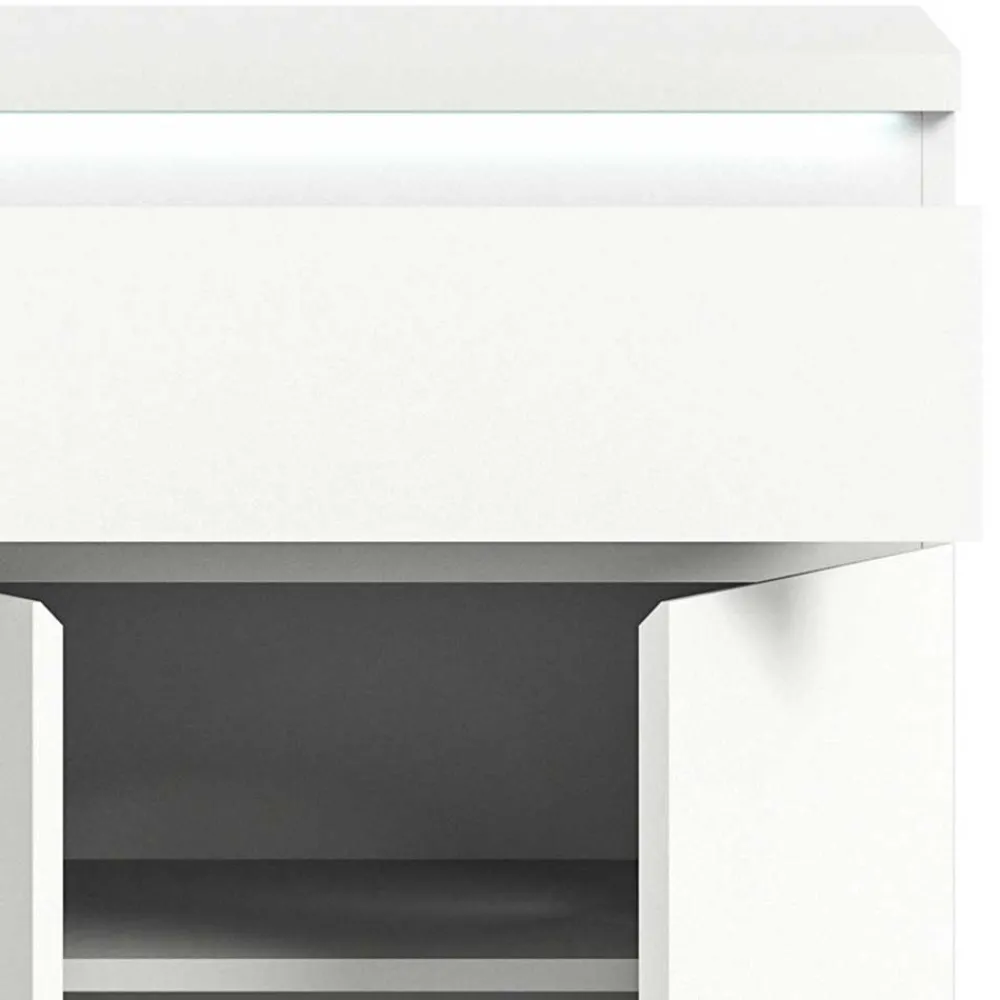 Wohnen Weißes Schuh-Vertiko in modernem Design - Dany