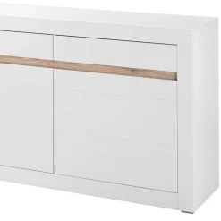 Wohnen Weißes Sideboard mit 217 cm Breite - Ilana