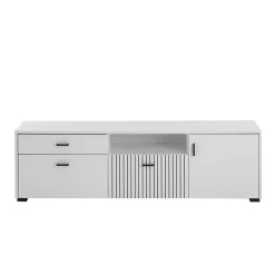 Wohnen Tv & Hifi-Möbel|Tv & Hifi-Möbel*Weißes TV Board 150 cm breit - Dualkos
