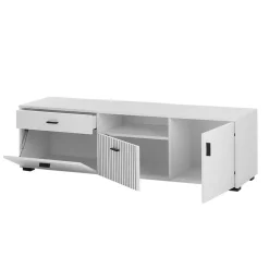 Wohnen Tv & Hifi-Möbel|Tv & Hifi-Möbel*Weißes TV Board 150 cm breit - Dualkos