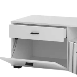 Wohnen Tv & Hifi-Möbel|Tv & Hifi-Möbel*Weißes TV Board 150 cm breit - Dualkos