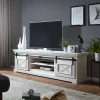 Wohnen Landhausmöbel|Tv & Hifi-Möbel*Weißes TV Board im Modern Country Style - Kuito
