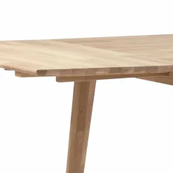 Wohnen Küchen-Essgruppen|Esszimmer Komplett*White Wash Eiche Essgruppe Retro - Pessoa (siebenteilig)