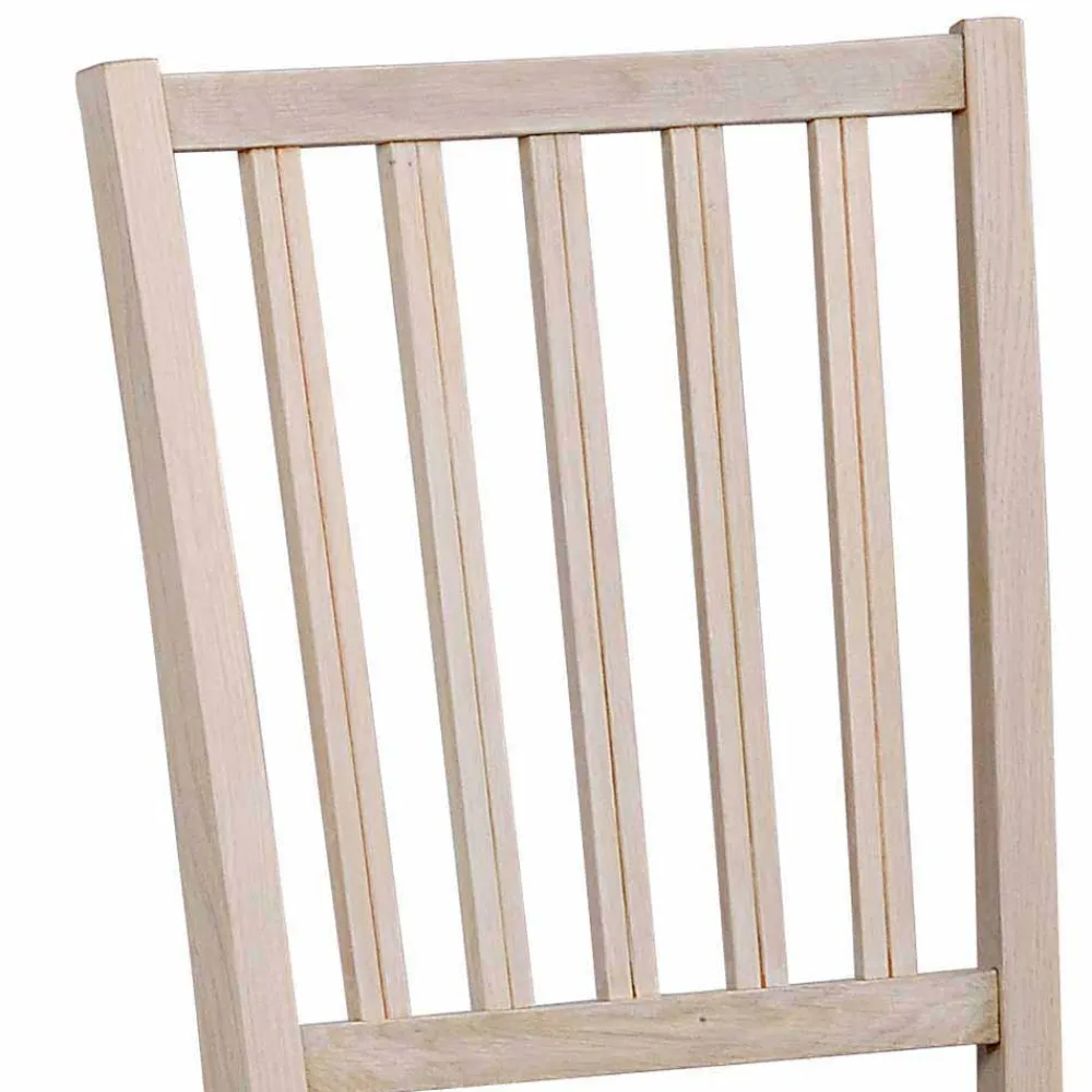 Wohnen White Wash Esstischgruppe aus Eiche - Pessoa (fünfteilig)