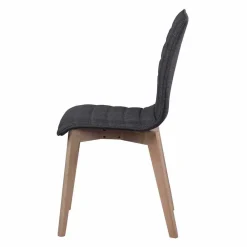 Wohnen Skandinavische Möbel|Küchen-Essgruppen*White Wash Tischgruppe in Rund - Navassa III (fünfteilig)