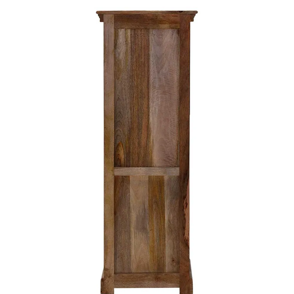 Wohnen White Wash Weinregal im Vintage Look - Paola