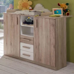 Wohnen Wickelkommode in modernem Design - Folio