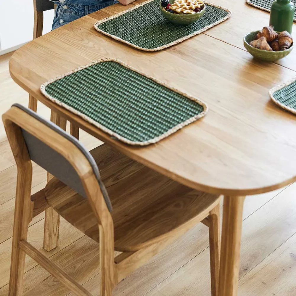 Wohnen Wildeiche Ausziehtisch modern - Laida