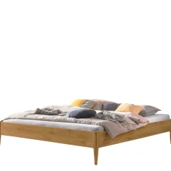 Wohnen Wildeiche Bett für Dachschrägen - Vinodoras