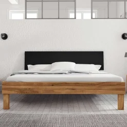 Wohnen Jugendbetten*Wildeiche Bett mit 190cm Länge - Olbysca