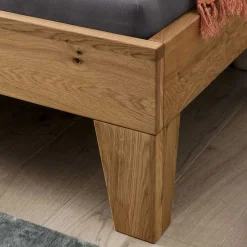 Wohnen Wildeiche Bettgestell geölt - Yunves