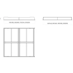 Wohnen Wildeiche Bettgestell mit Holzkopfteil - Lugos