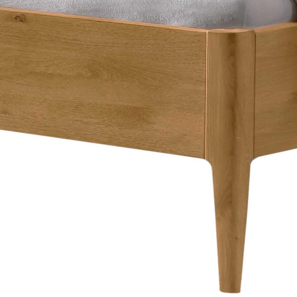 Wohnen Wildeiche Doppelbett - kein Kopfteil - Defelira