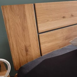 Wohnen Naturholzmöbel|Betten*Wildeiche Doppelbett in drei Größen - Lounger