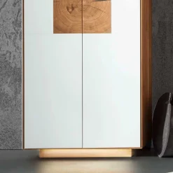 Wohnen Garderoben|Garderoben*Wildeiche Flur Möbel Kombi - Mandrey (fünfteilig)