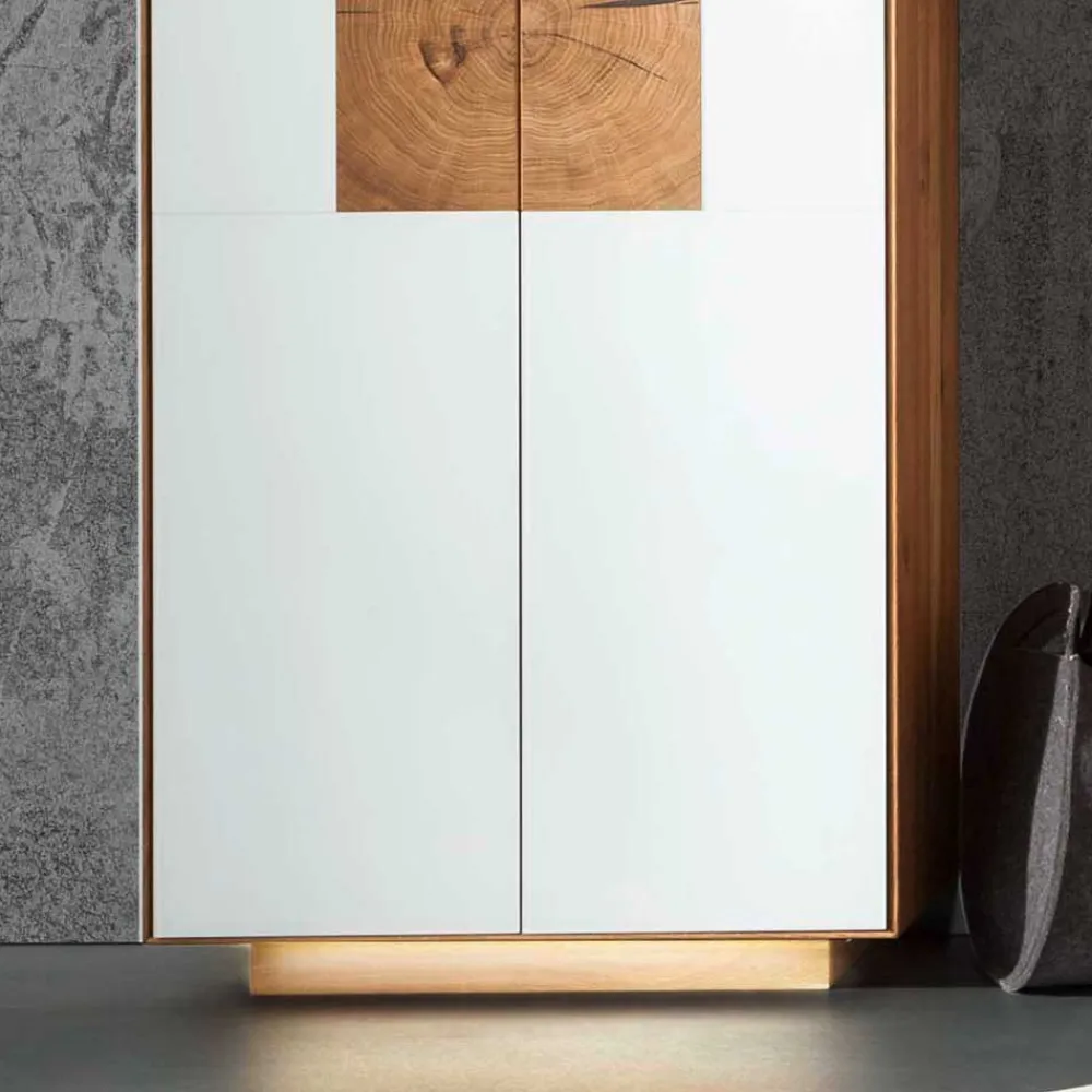 Wohnen Garderoben|Garderoben*Wildeiche Flur Möbel Kombi - Mandrey (fünfteilig)