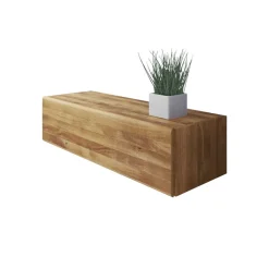 Wohnen Wildeiche Hängeschrank Vaskov massiv geölt