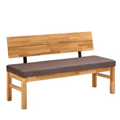 Wohnen Küchenbänke|Esszimmerbänke*Wildeiche Küchenbank mit Rückenlehne - Virds