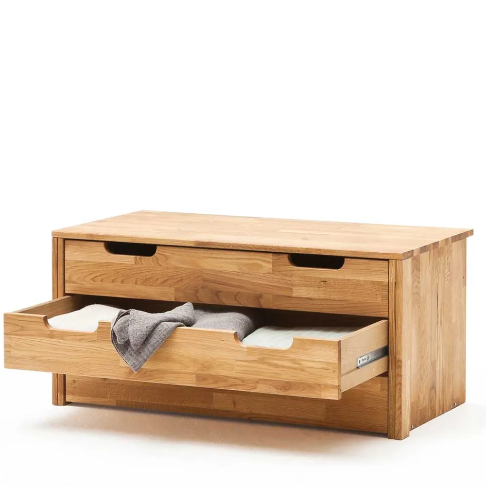 Wohnen Wildeiche Kleiderschrank mit Ausstattung - Memba I