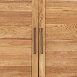 Wohnen Wildeiche Kleiderschrank in modernem Design - Zaisan