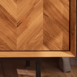 Wohnen Wildeiche Kommode im modernen Skandi Stil - Kerfa I