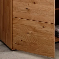 Wohnen Wildeiche Kommode mit einer Schublade - Darcona